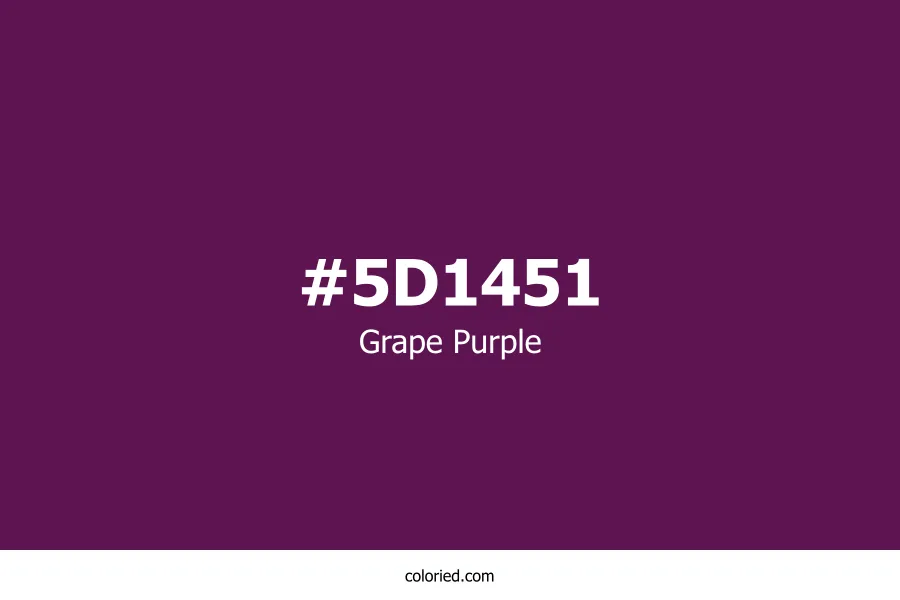 Grape Purple Color Hex Code