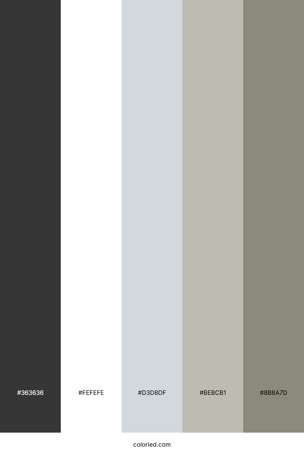 Graphite Mist Drift Palette