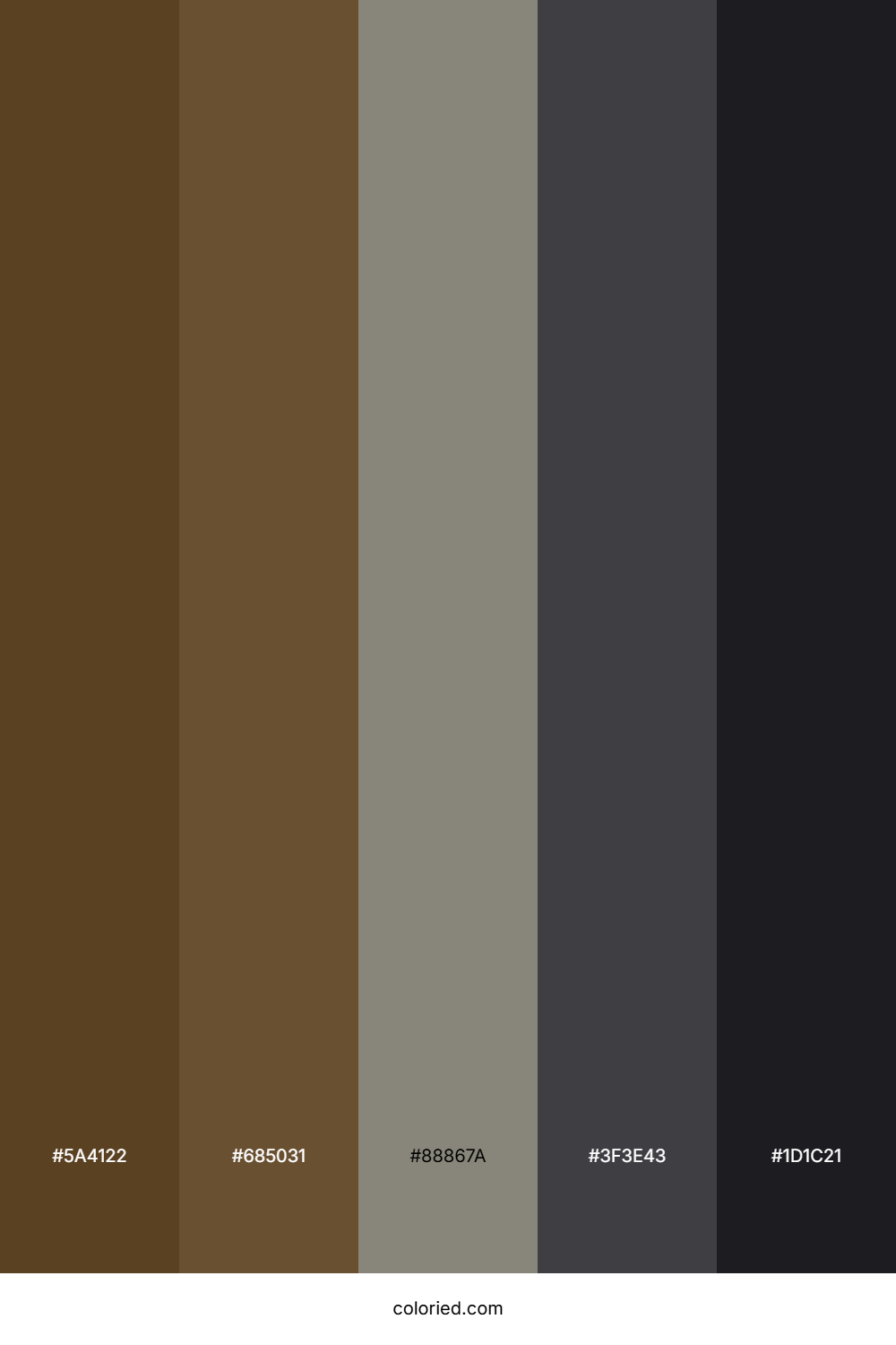 Graveyard Shadow Stone Color Palette