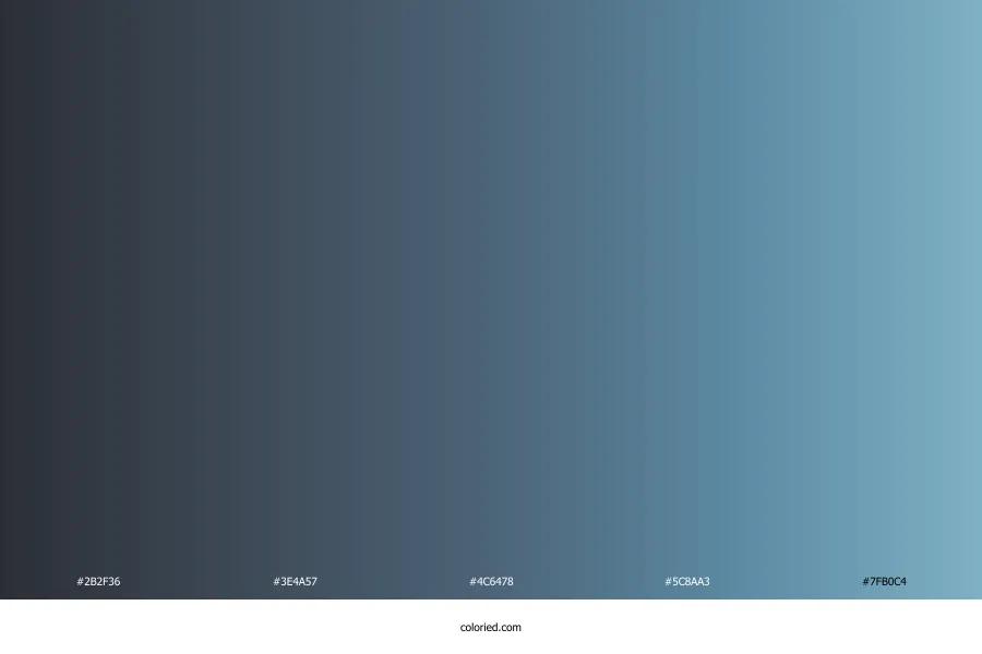 Gray Blue Gradient