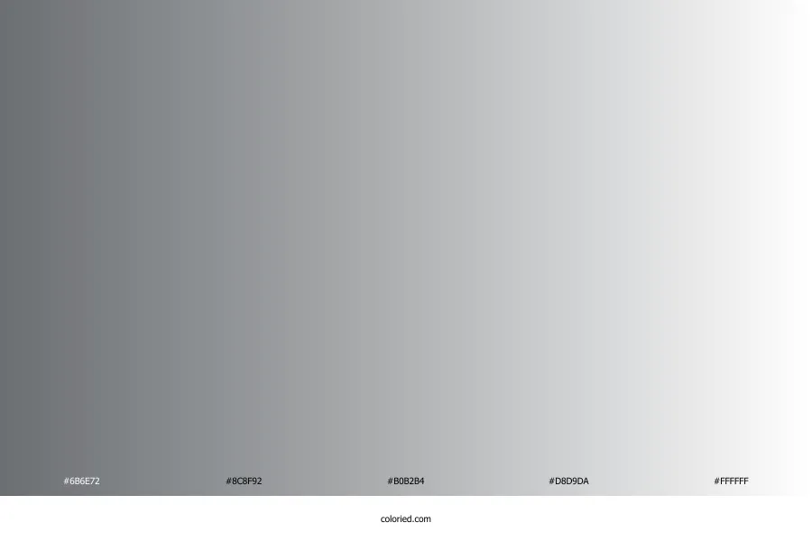 Gray to White Gradient