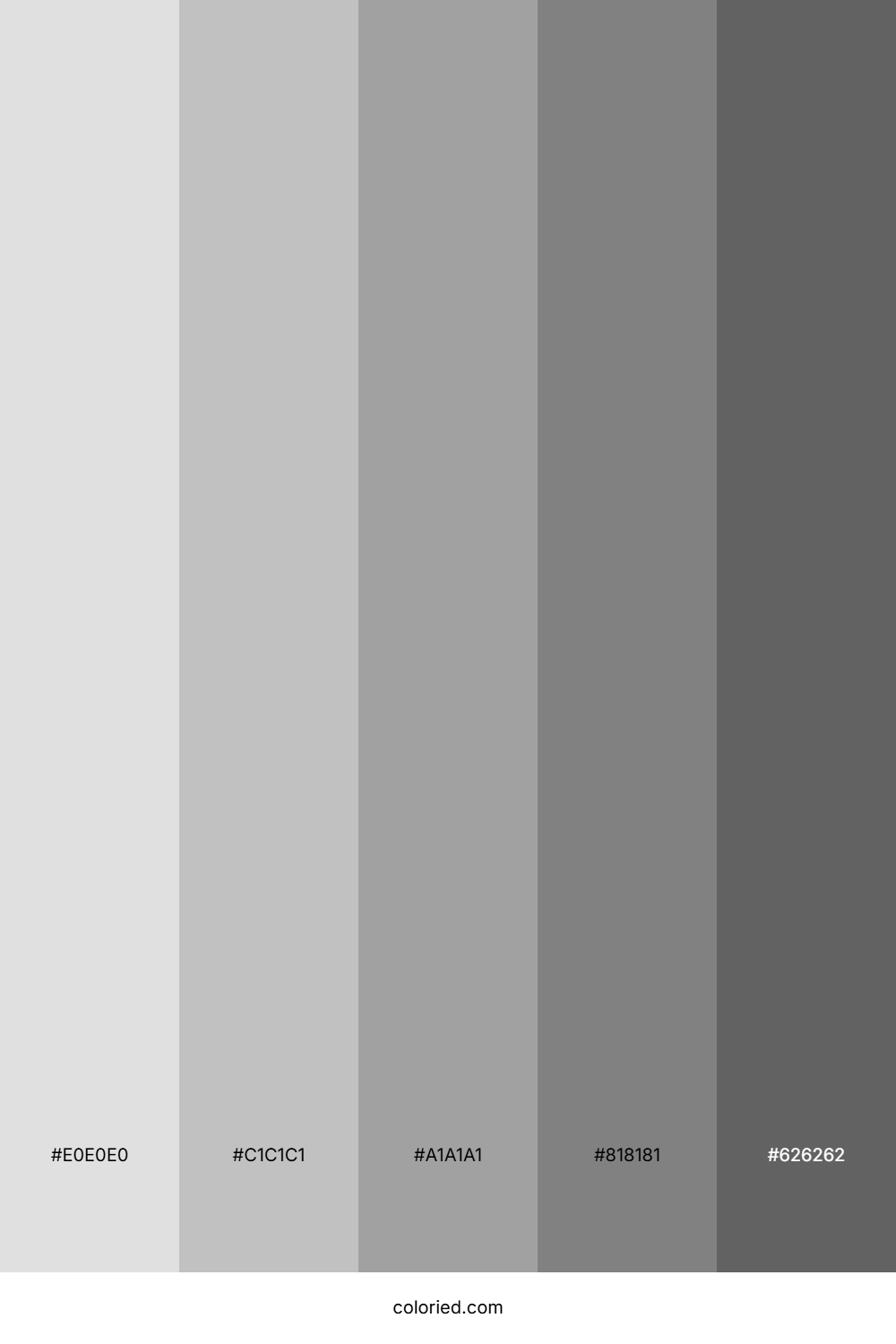 Gray Web Color Palette