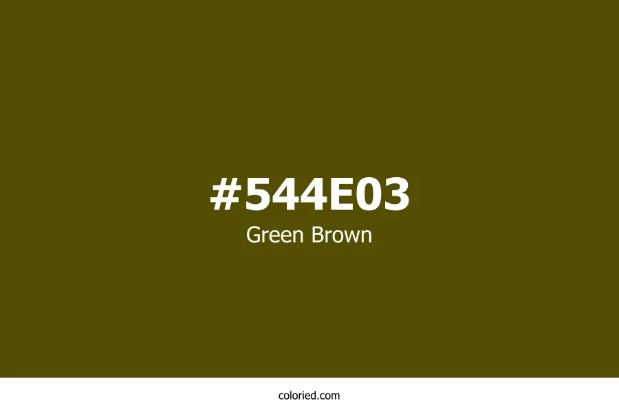 Green Brown Color