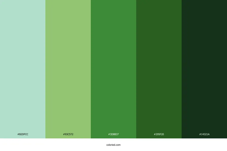 Green Color Palette