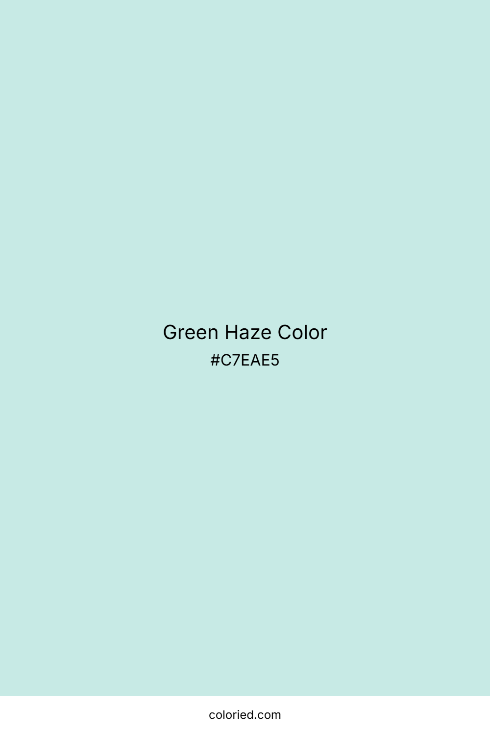 Green Haze Color
