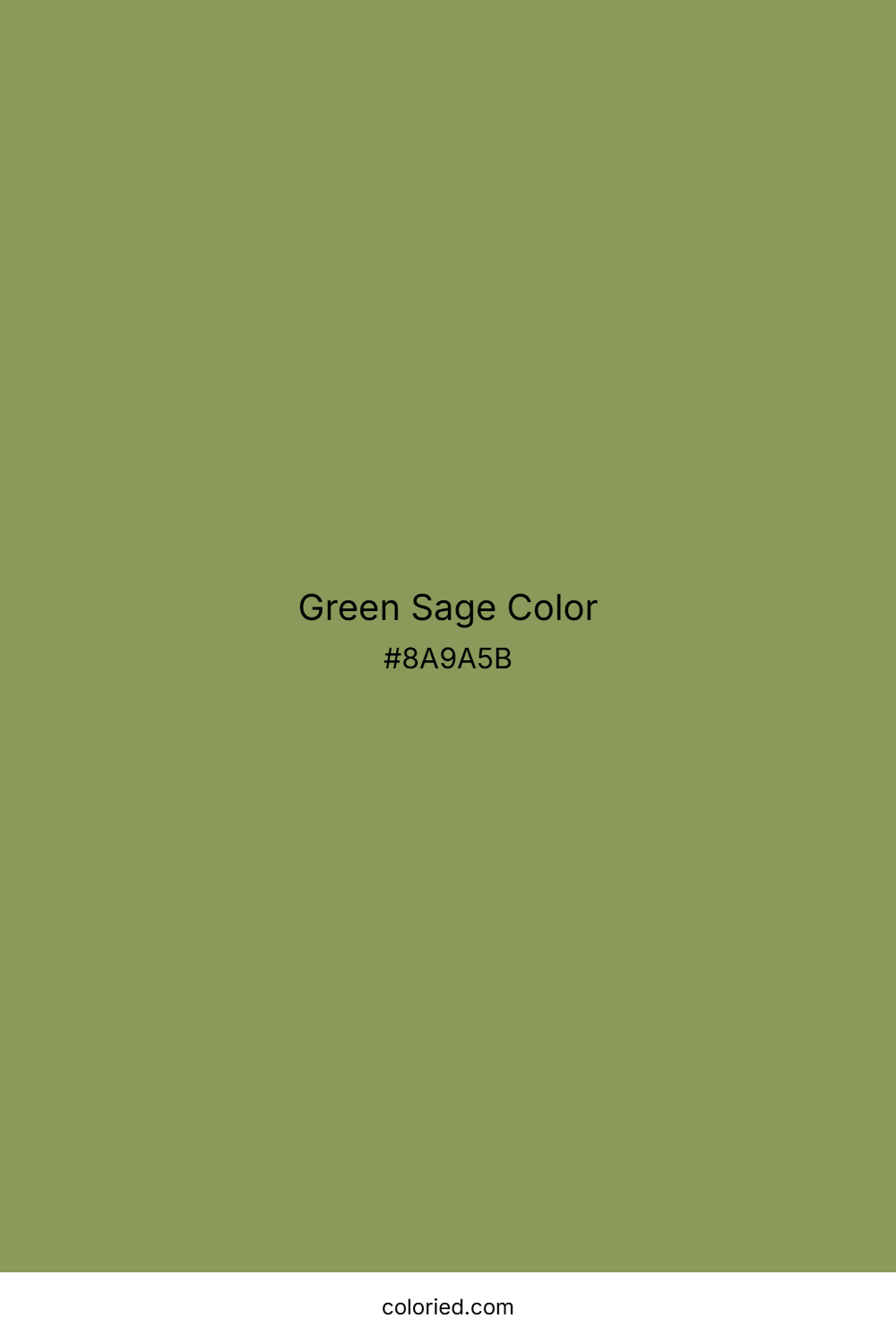Green Sage Color