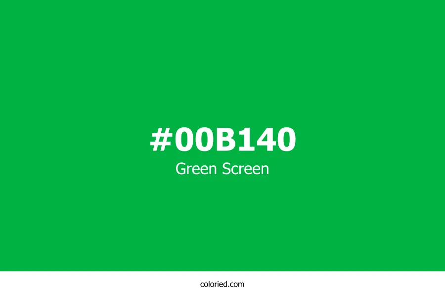 Green Screen Color