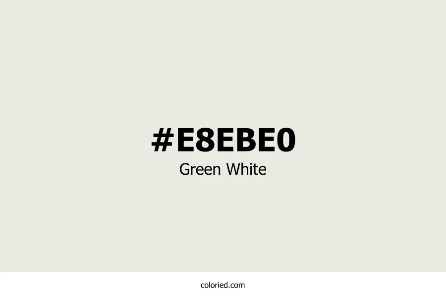 Green White Color Hex Code