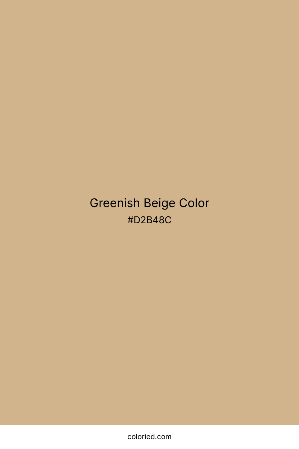 Greenish Beige Color
