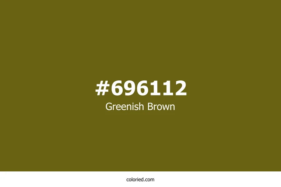 Greenish Brown Color Hex Code