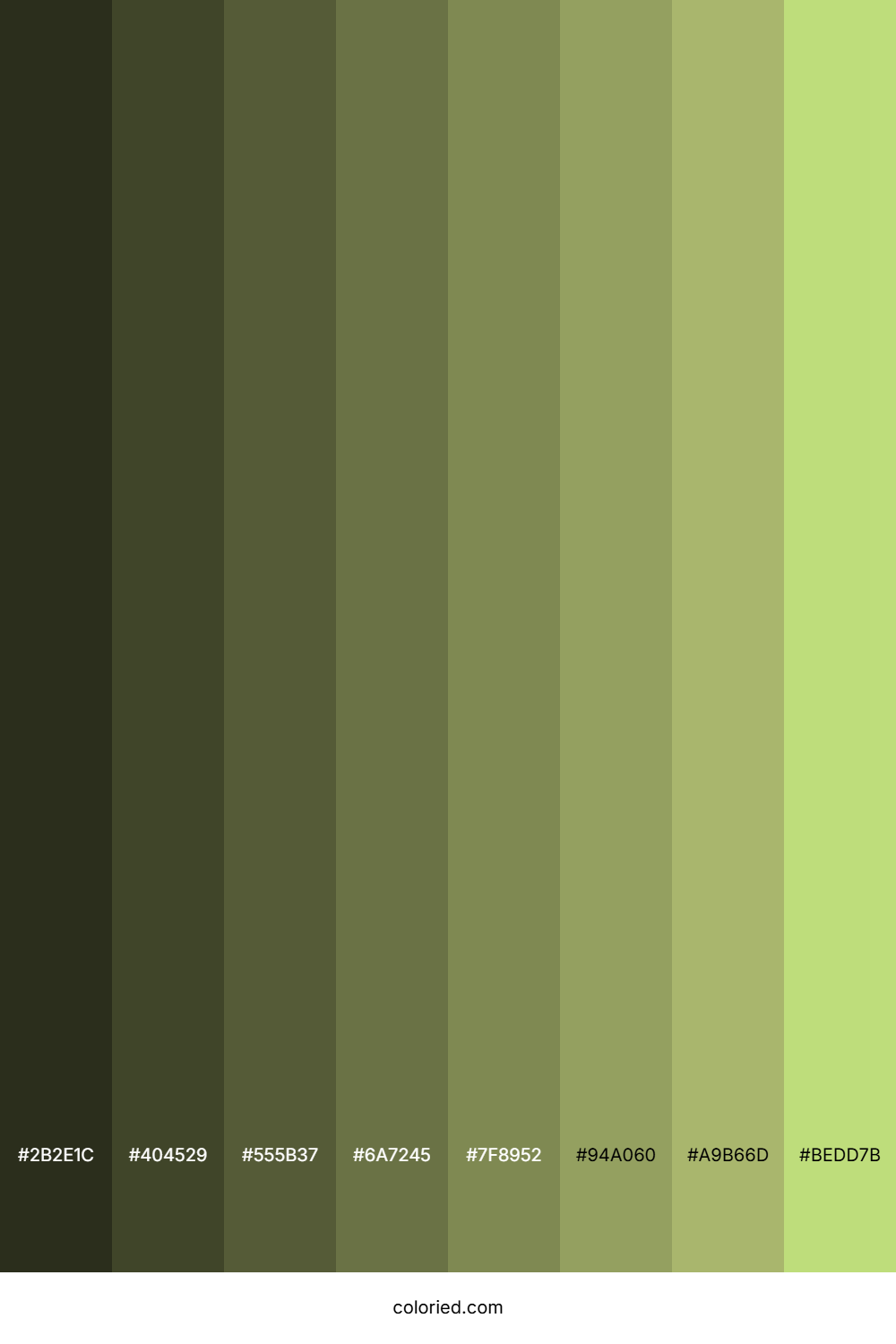 Greenish Tan Color Shades