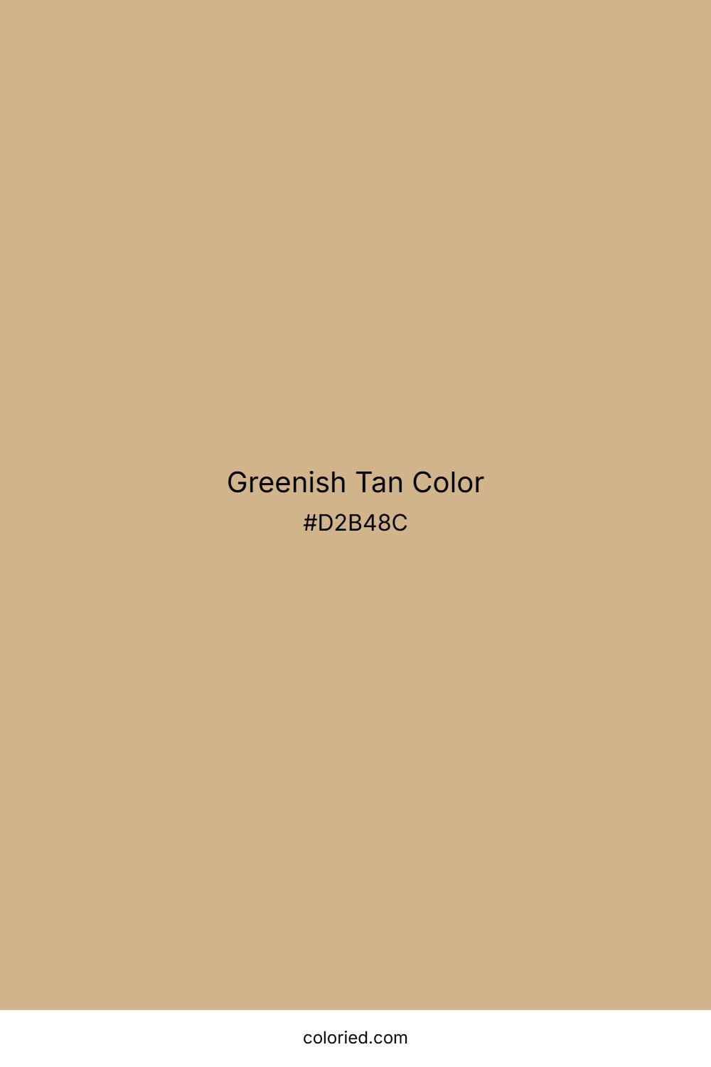 Greenish Tan Color