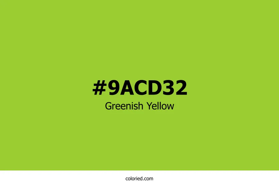 Greenish Yellow Color
