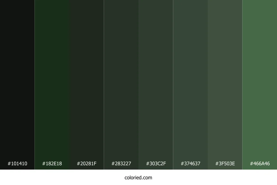 Grey Asparagus Color Shades