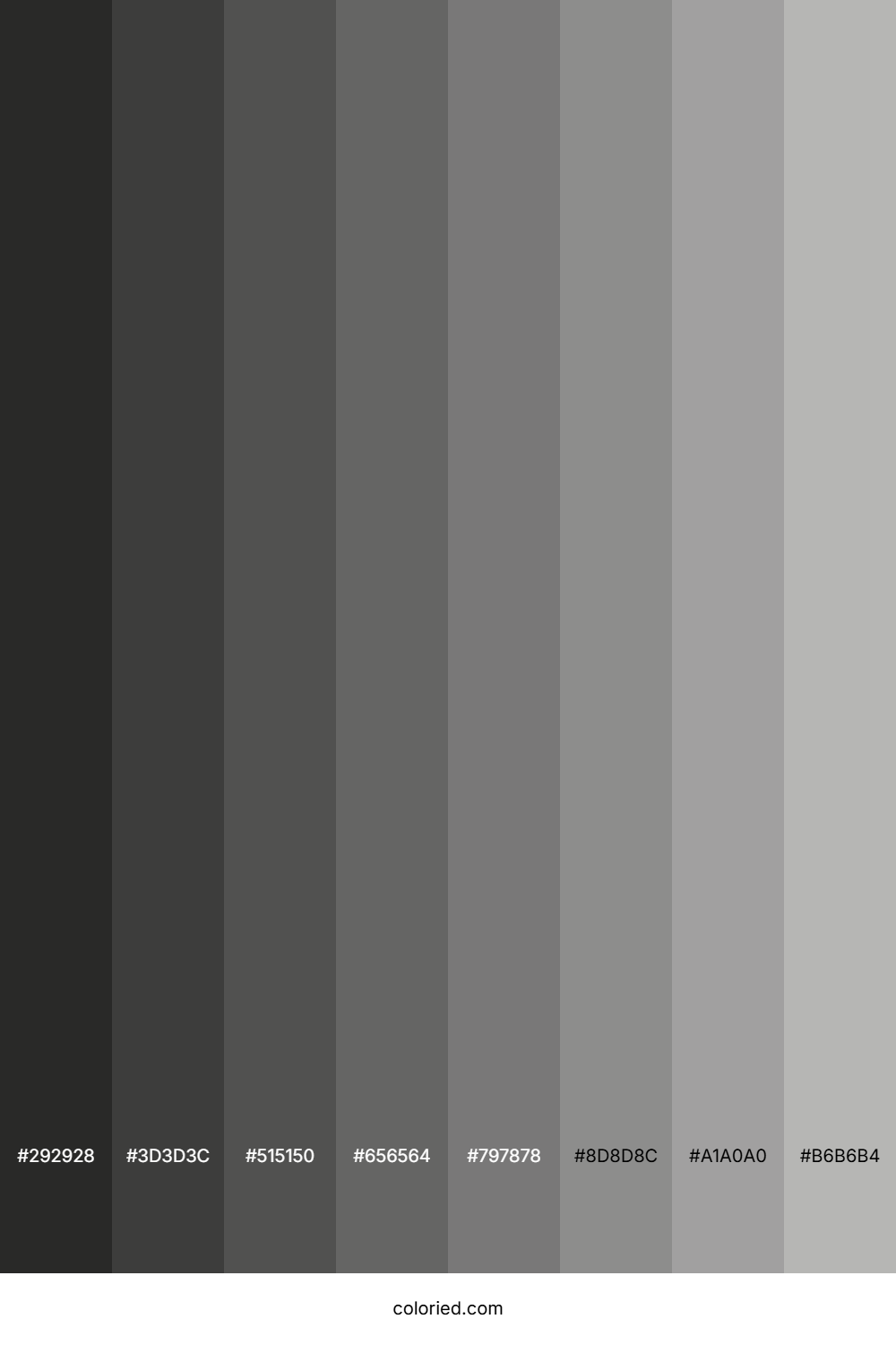 Grey Cloud Color Shades