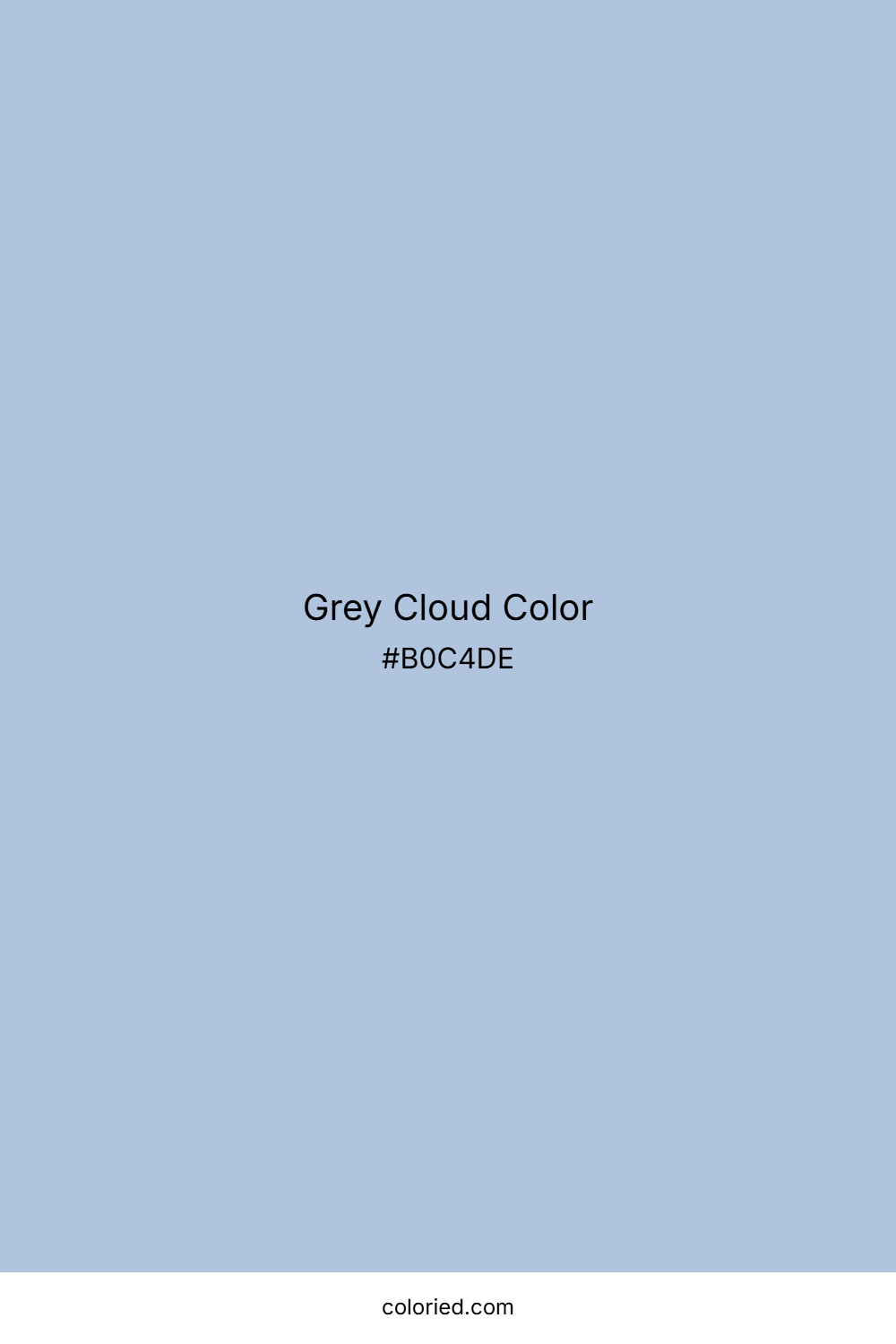 Grey Cloud Color