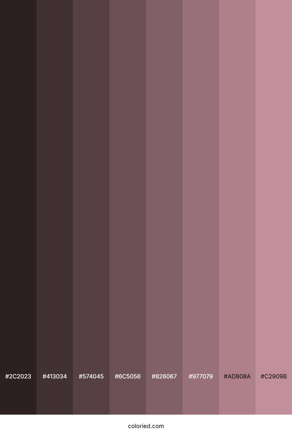 Grey Pink Color Shades