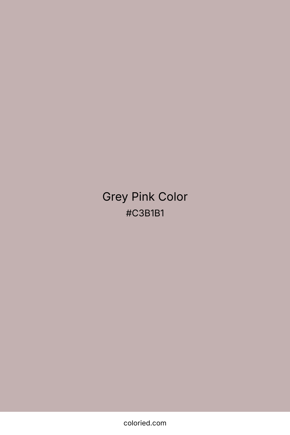 Grey Pink Color