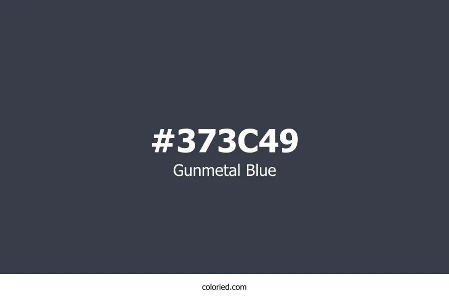 Gunmetal Blue Color