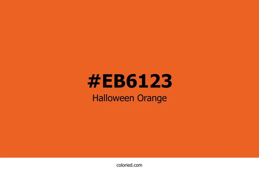 Halloween Orange Color