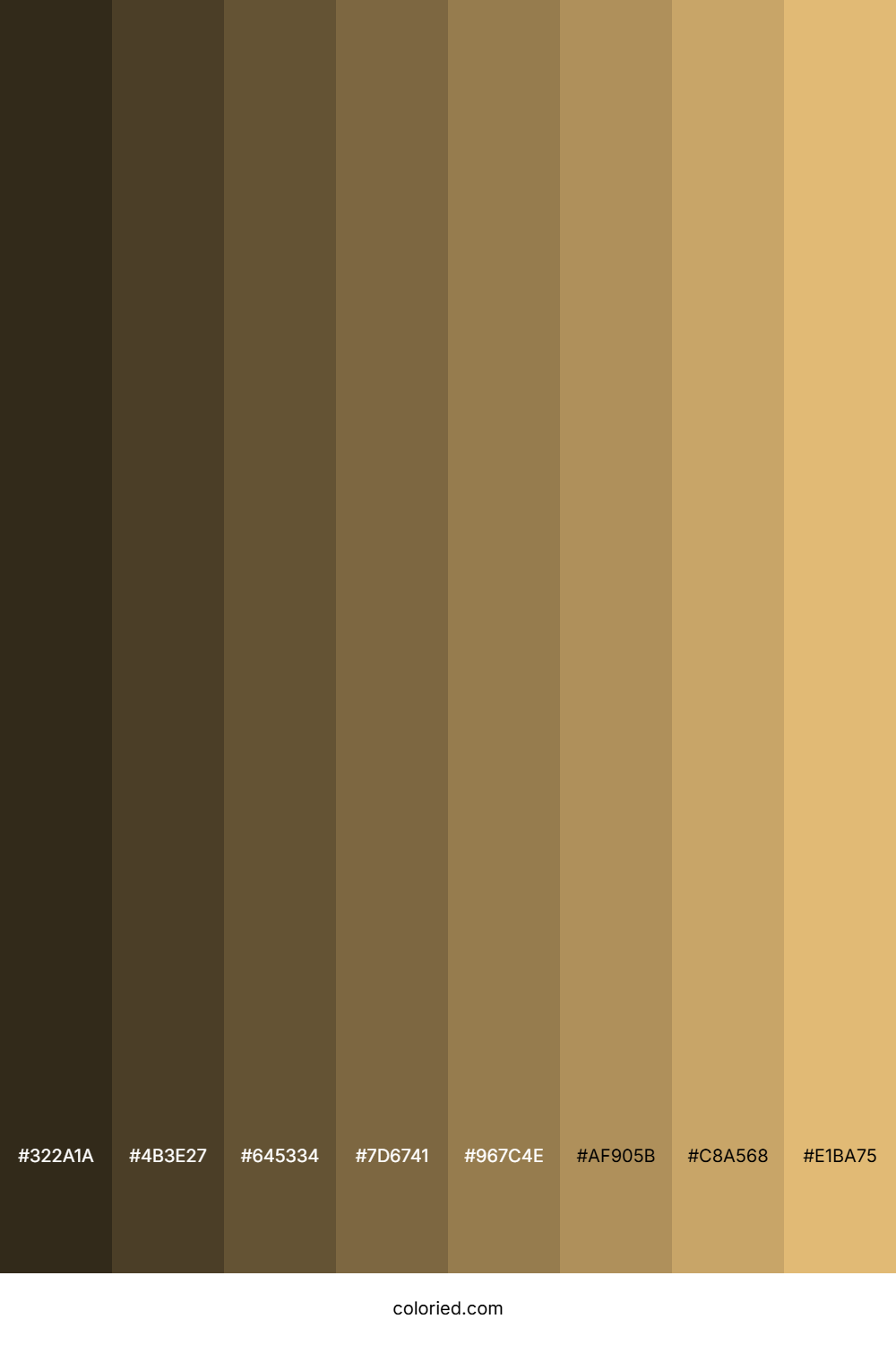 Harvest Gold Color Shades