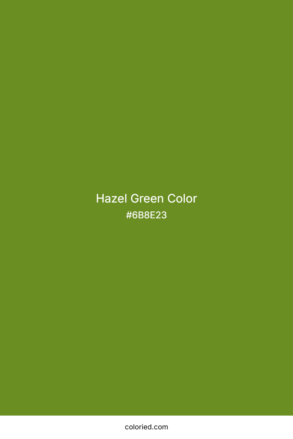 Hazel Green Color