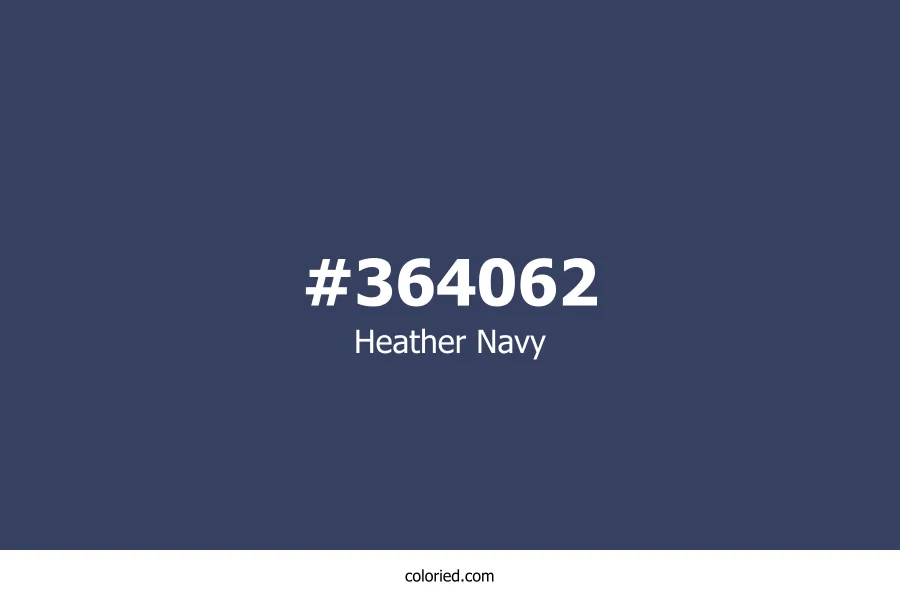 Heather Navy Color