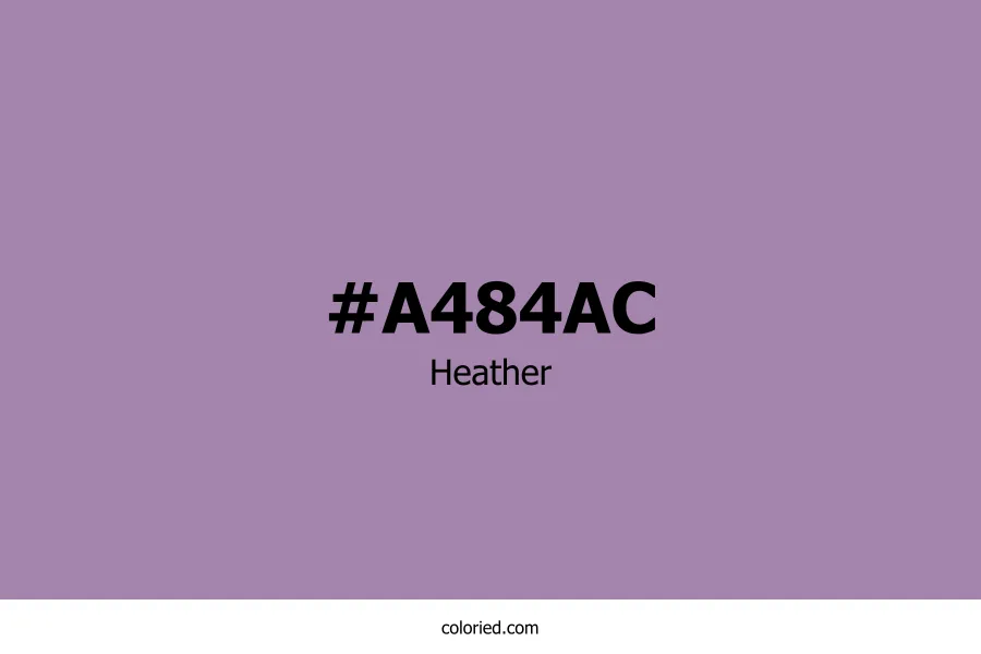 Heather Color Hex Code