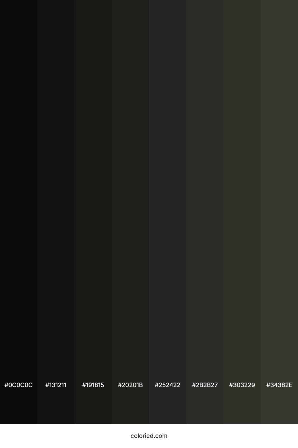 Heavy Metal Color Shades