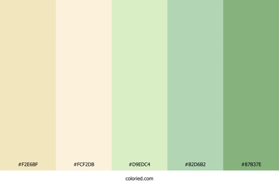 Herbal Tea Garden Color Palette