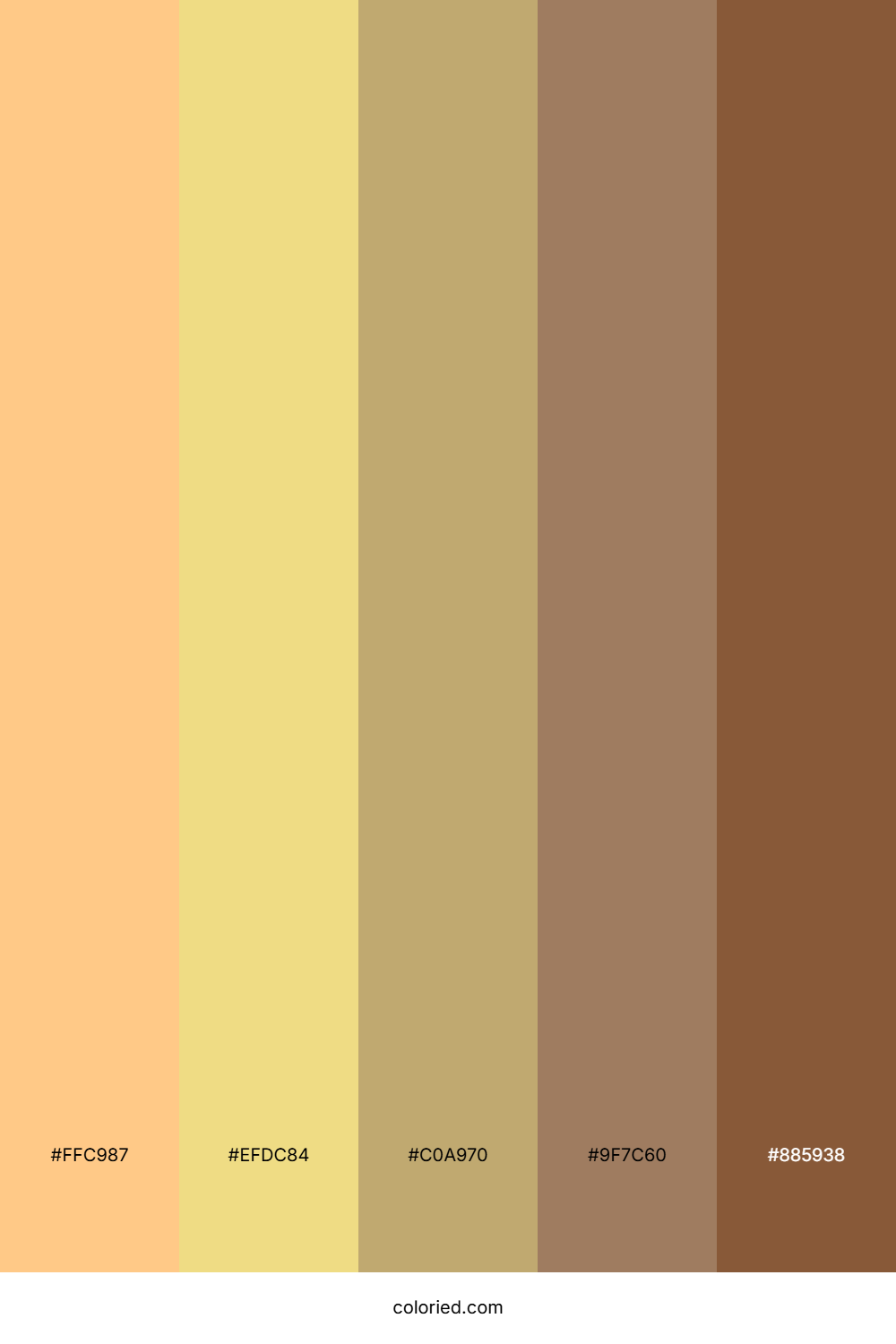 Honey Almond Cream Color Palette