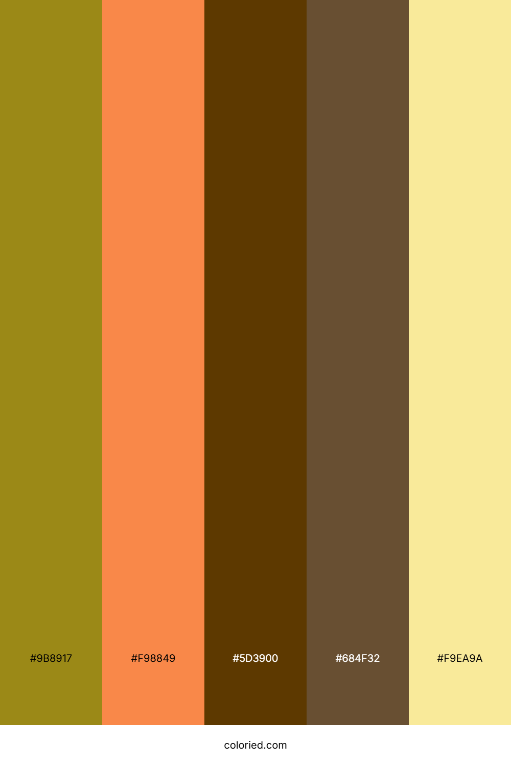 Honey Citrus Shadow Color Palette