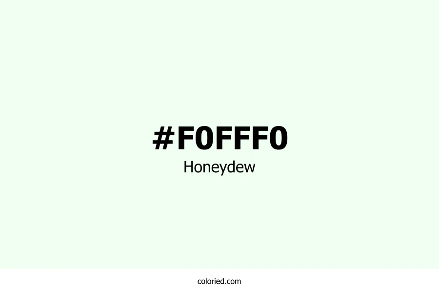 Honeydew Color