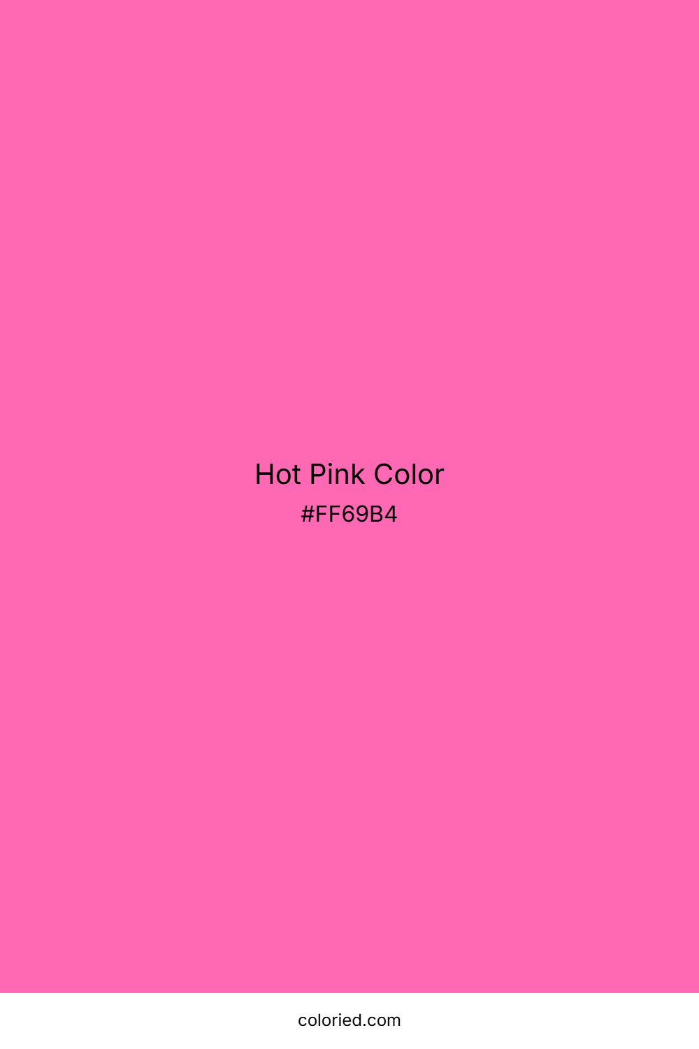 Hot Pink Color