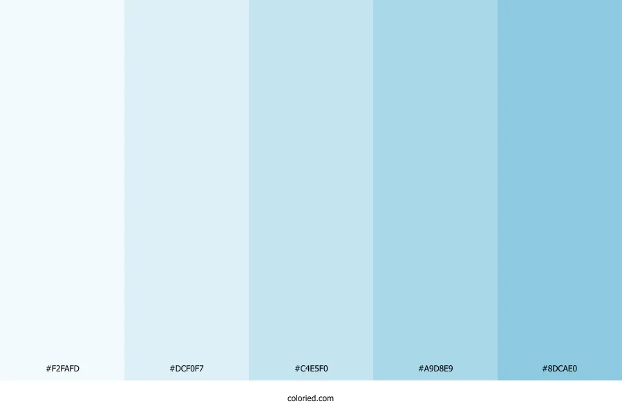 Icy Blue Color Palette