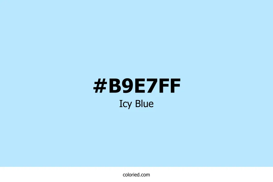 Icy Blue Color