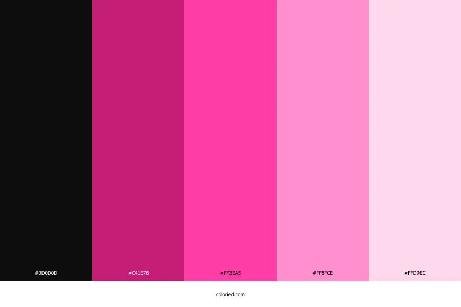 Igor Pink Color Palette