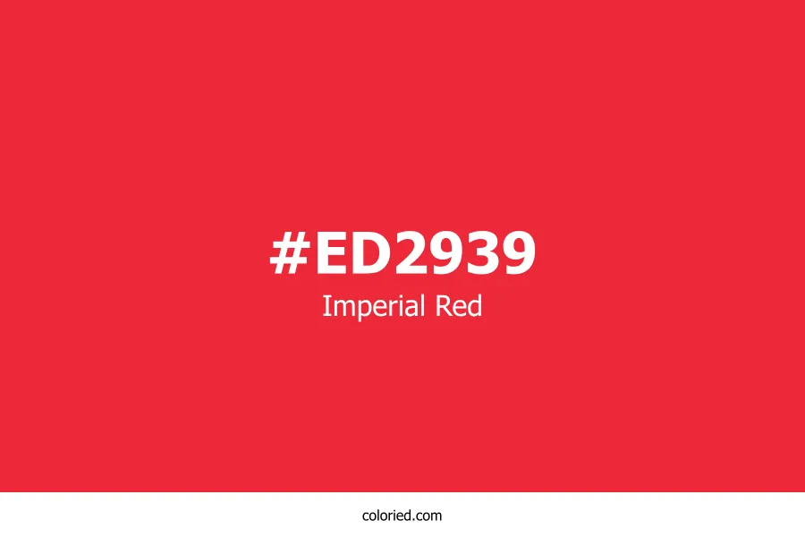 Imperial Red Color