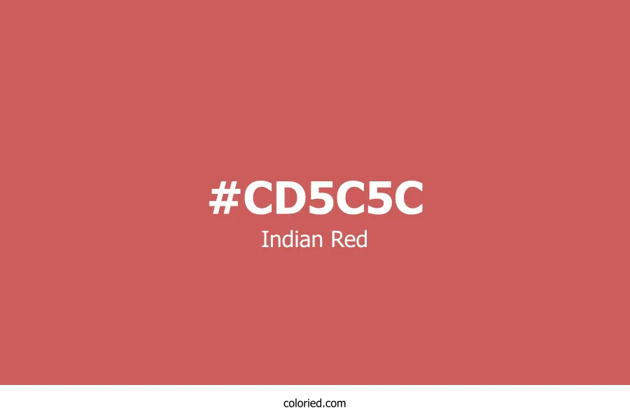 Indian Red Color