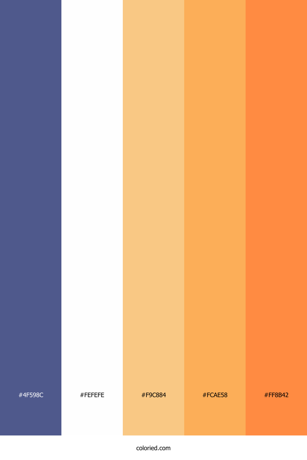 Indigo Cream Sunset Palette