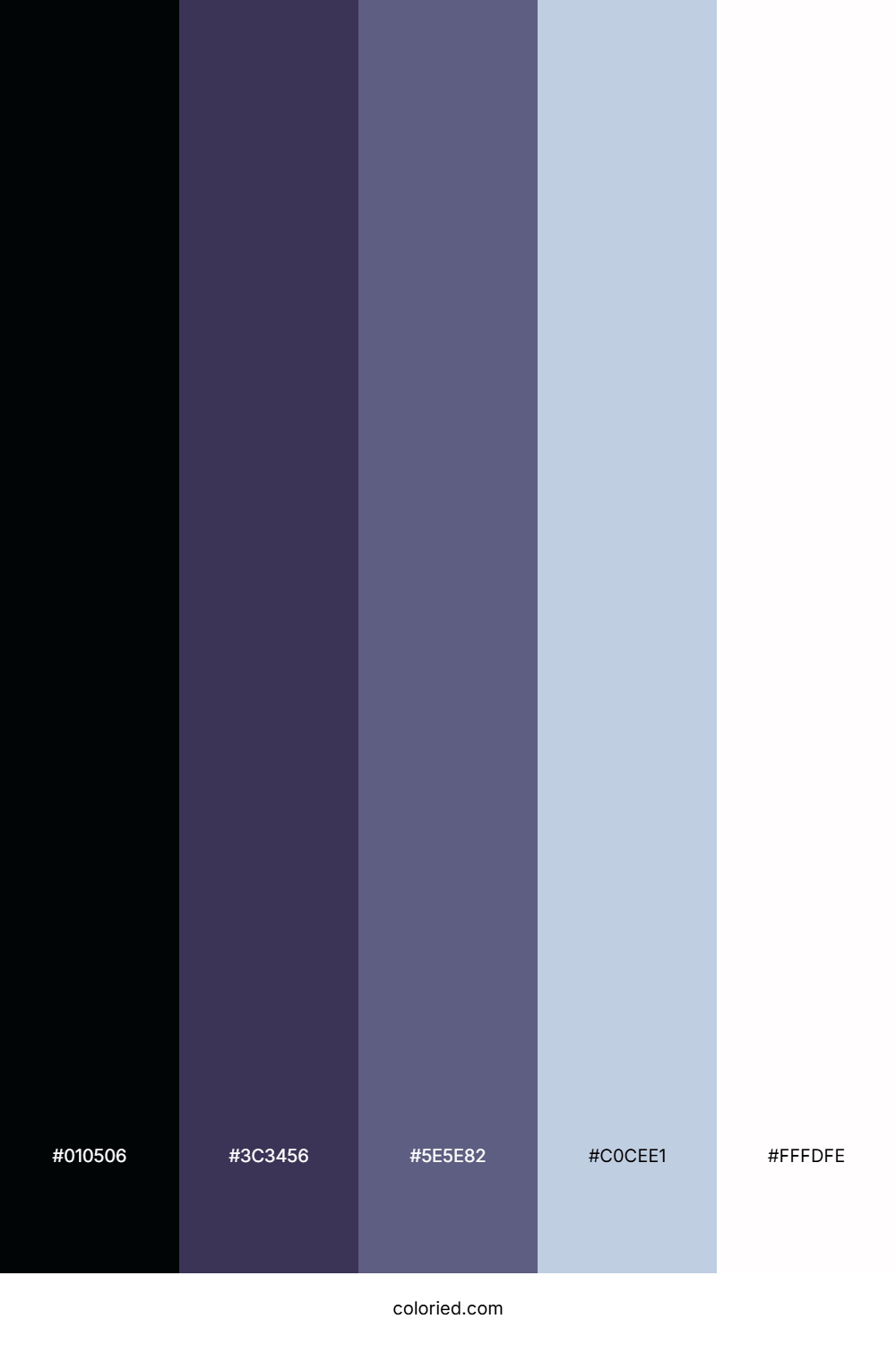 Indigo Slate Glow Color Palette