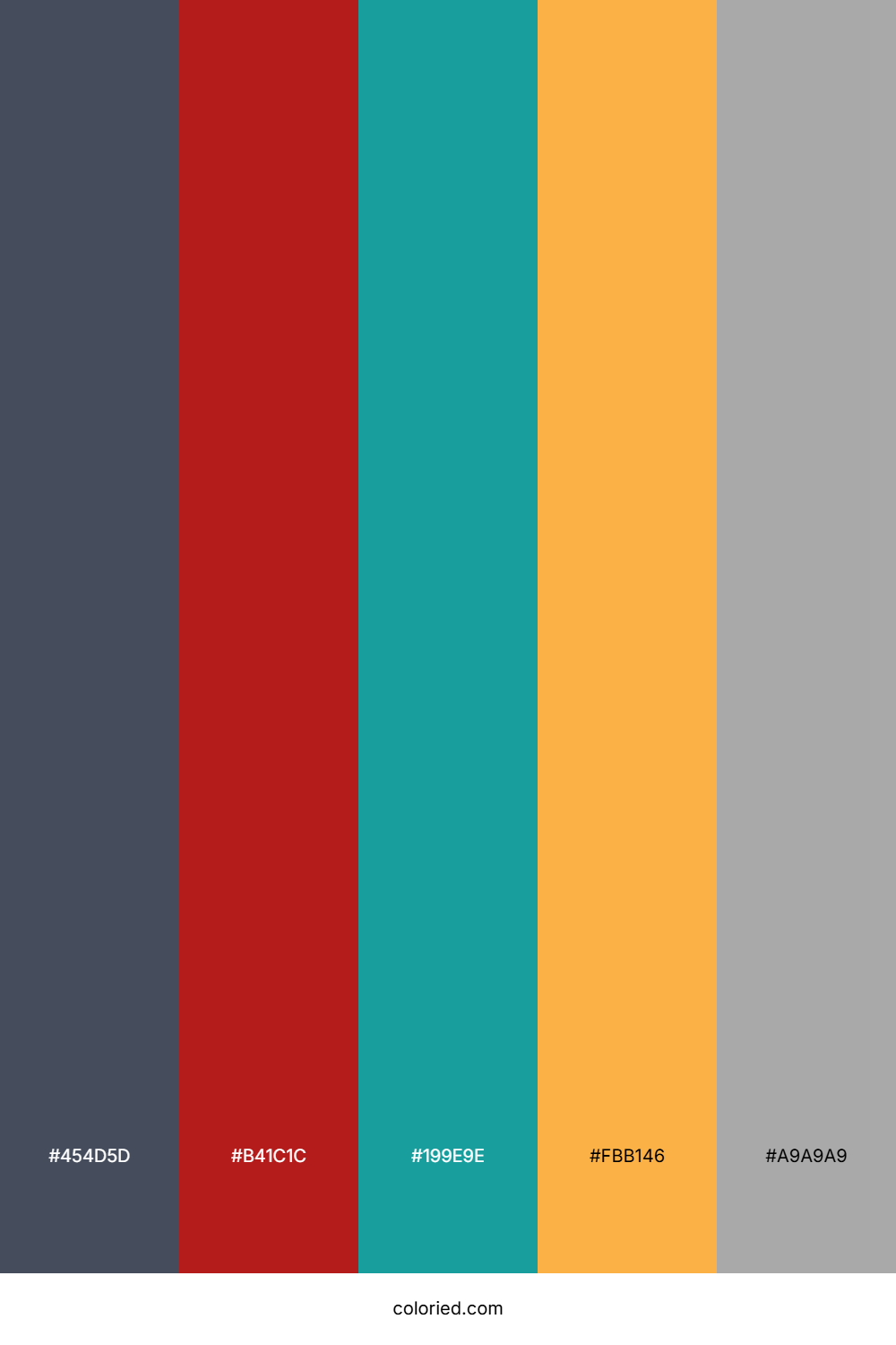 Industrial Retro Pop Color Palette