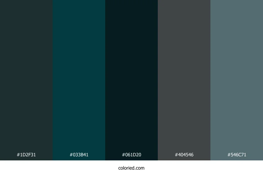 Iron Cliff Color Palette