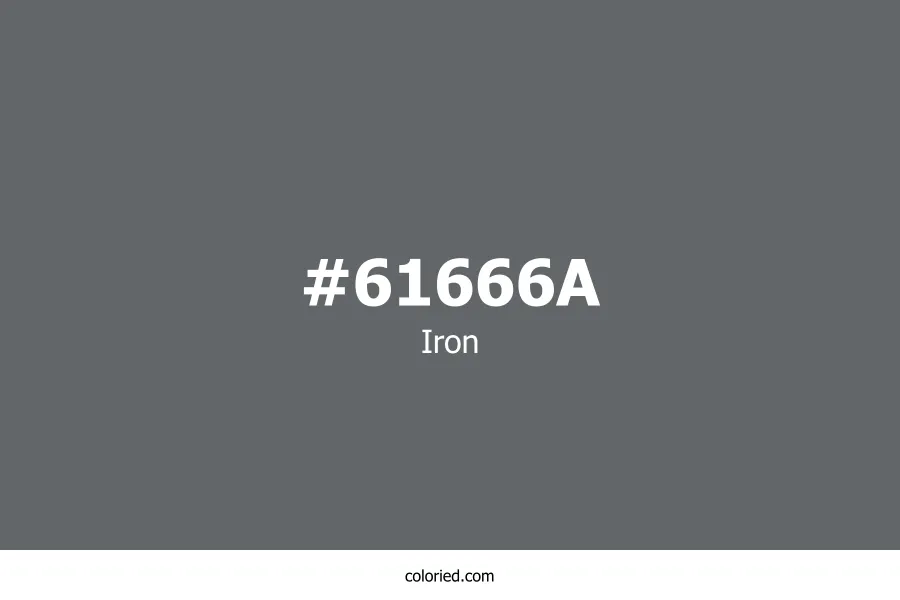 Iron Color Hex Code