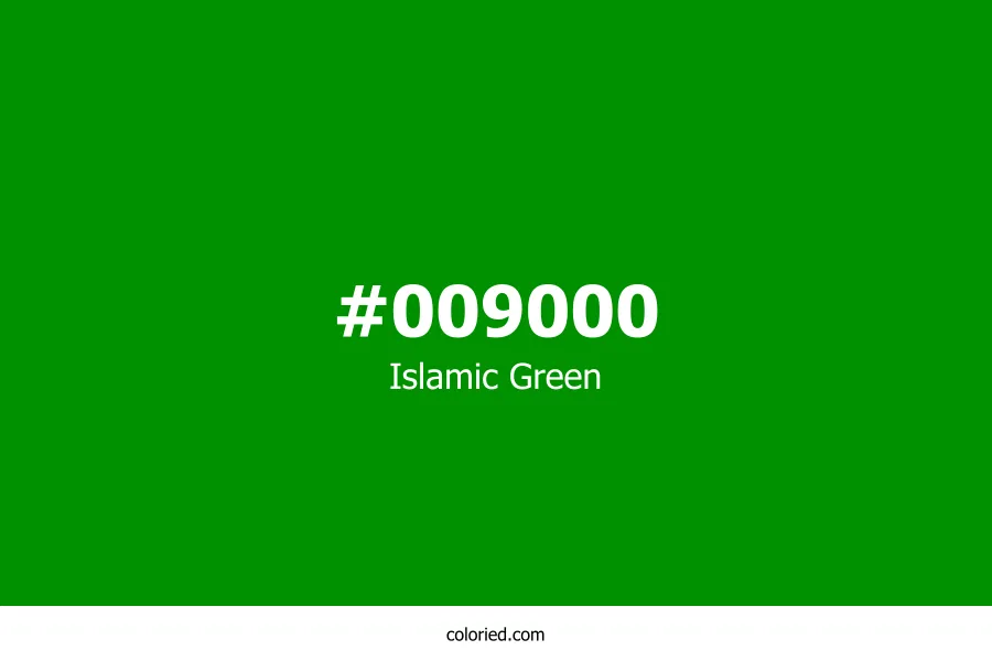 Islamic Green Color