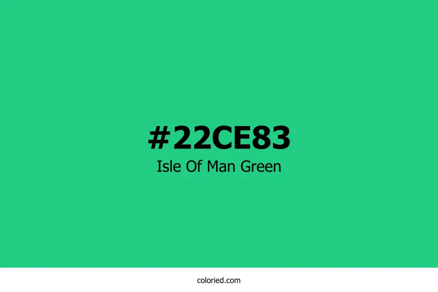 Isle Of Man Green Color