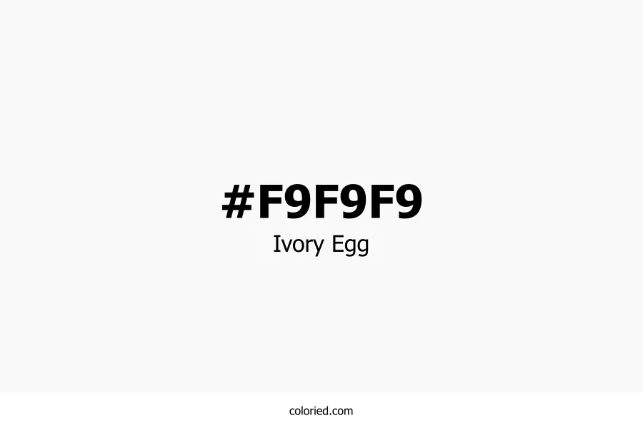 Ivory Egg Color