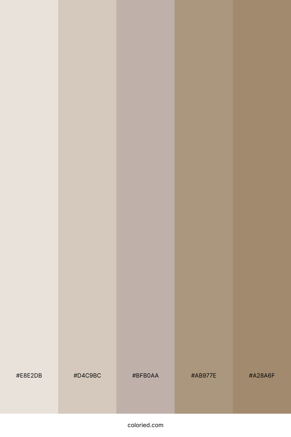 Ivory Sand Color Palette