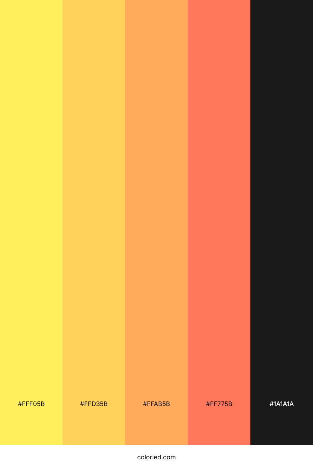 Jack-o’-Lantern Burst Color Palette