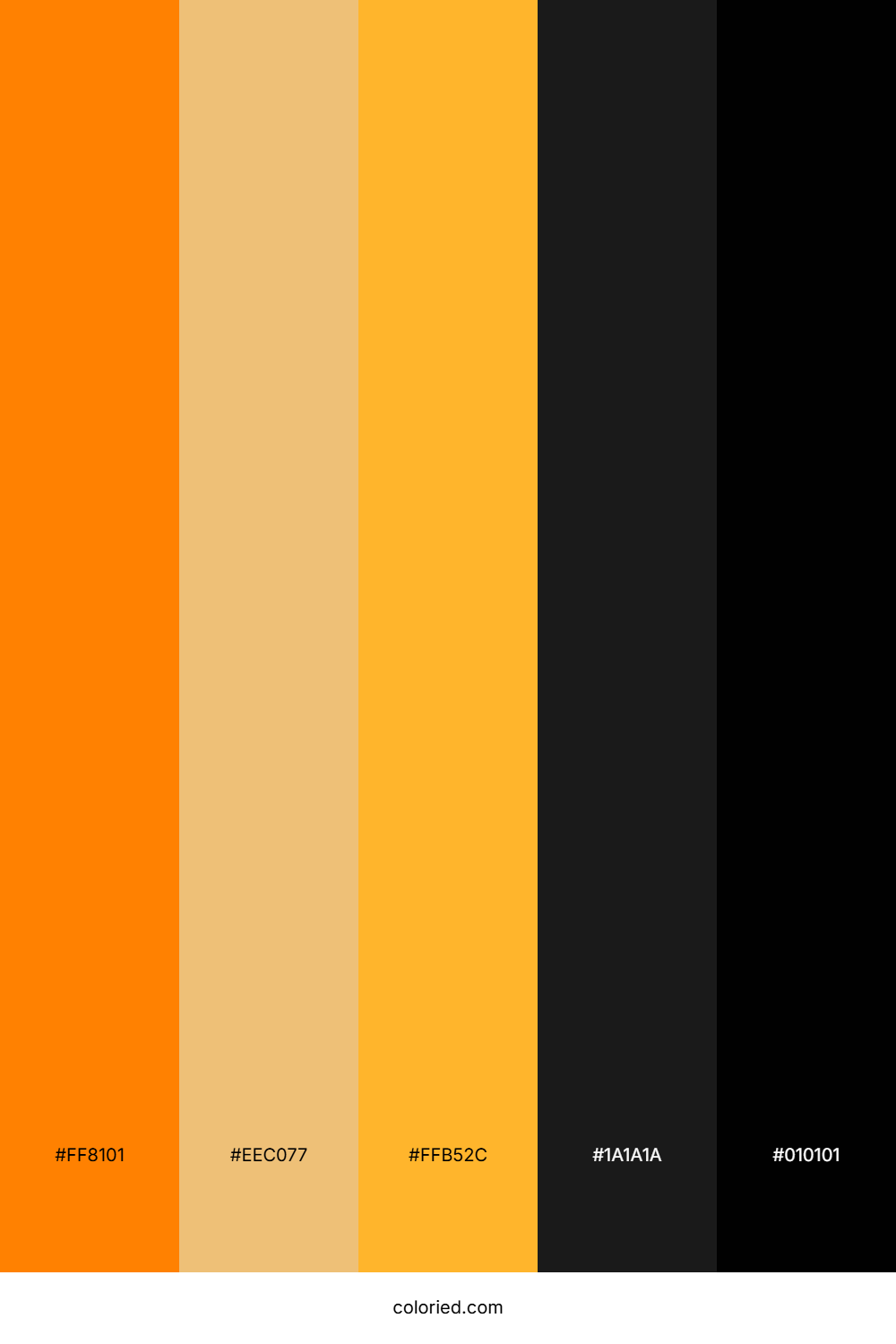 Jack-o’-Lantern Glow Color Palette